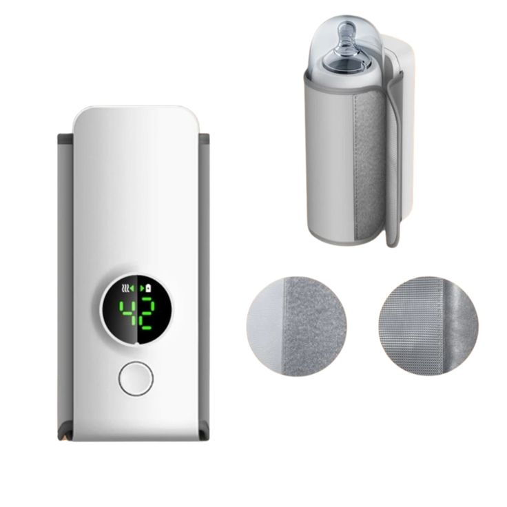 Portable Baby Bottle Warmer | Cordless & Travel-Ready