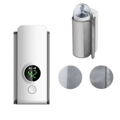 Portable Baby Bottle Warmer | Cordless & Travel-Ready